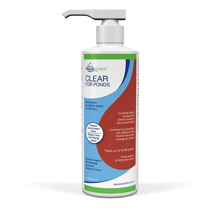 Clear for Ponds - Natural Water Clarifier for Koi & Garden Ponds | Improves Water Clarity & Reduces Algae | Perfect for Outdoor Water Features & Fish Tanks