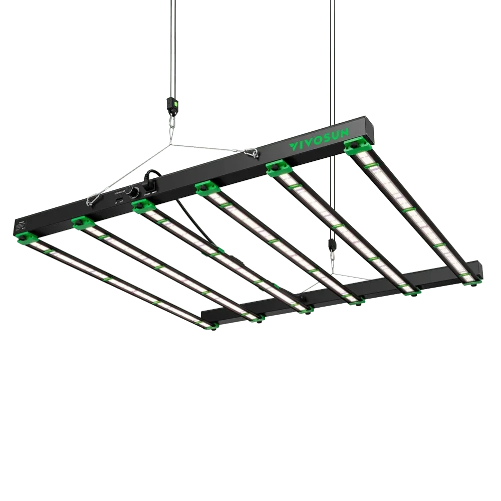 Vivosun VSFD6500 Full Spectrum LED Grow Light for Indoor Plants - High Efficiency 650W Plant Light for Hydroponics, Greenhouse & Home Gardening