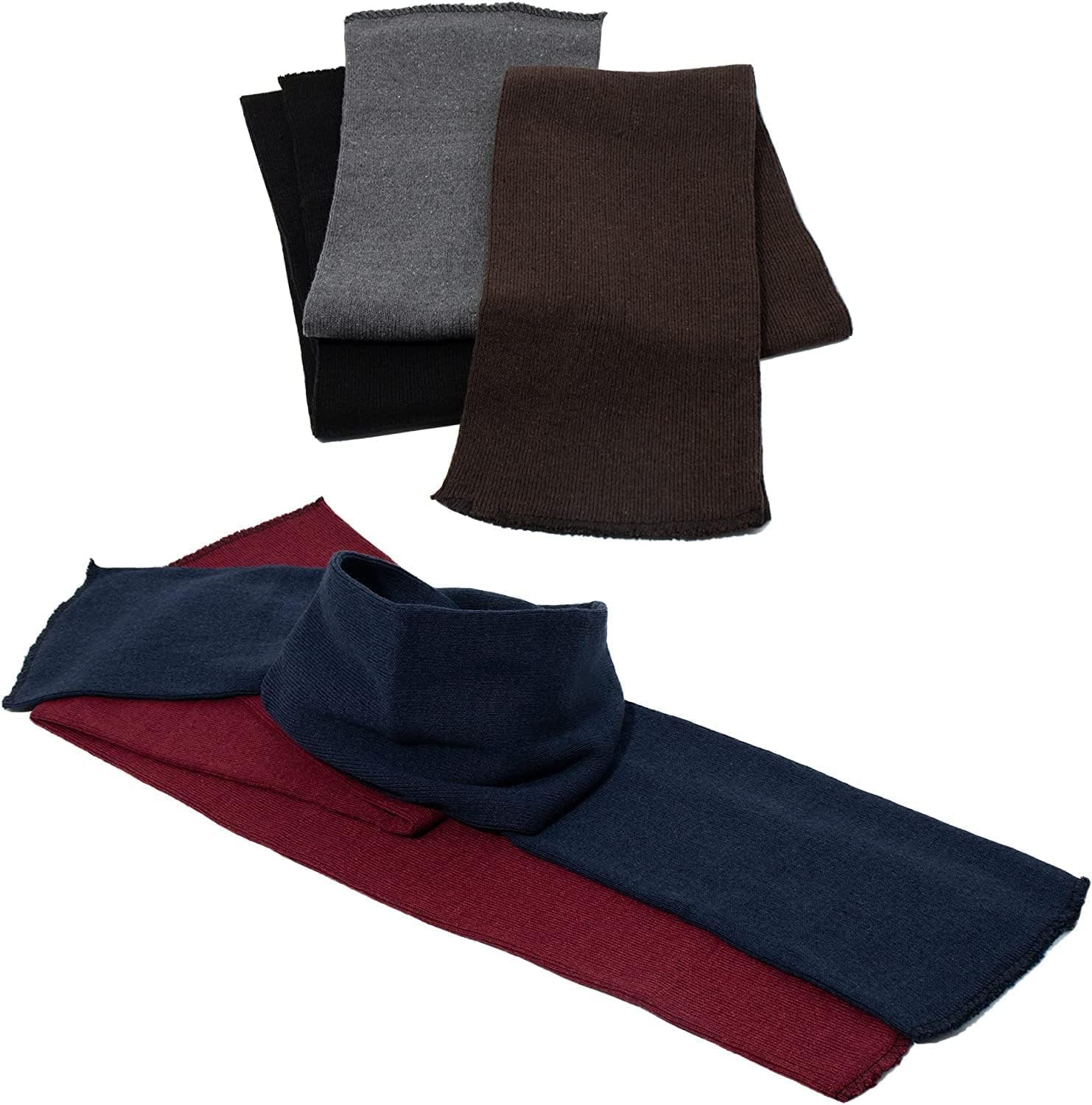 72-Pack Winter Accessories Bundle - 24 Pairs of Gloves, 24 Scarves & 24 Beanies - Bulk Cold Weather Supplies for Emergency Kits, Homeless Shelters & Charity Donations - Perfect for Winter Survival, Outdoor Activities & Community Support