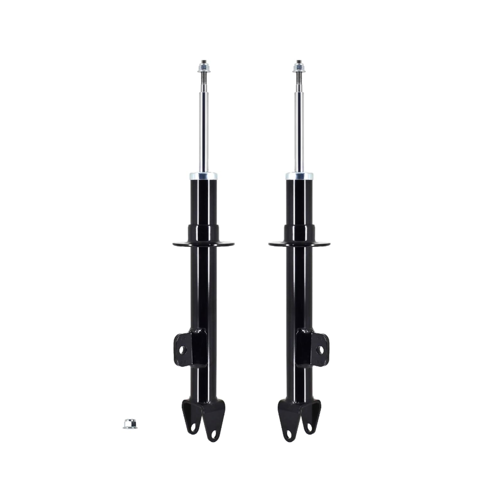 PM Auto Pair of 2 Front Suspension Bare Strut Assembly for 2006-2010 Dodge Charger - Performance Replacement Parts - Perfect for Smooth Ride & Handling Upgrades