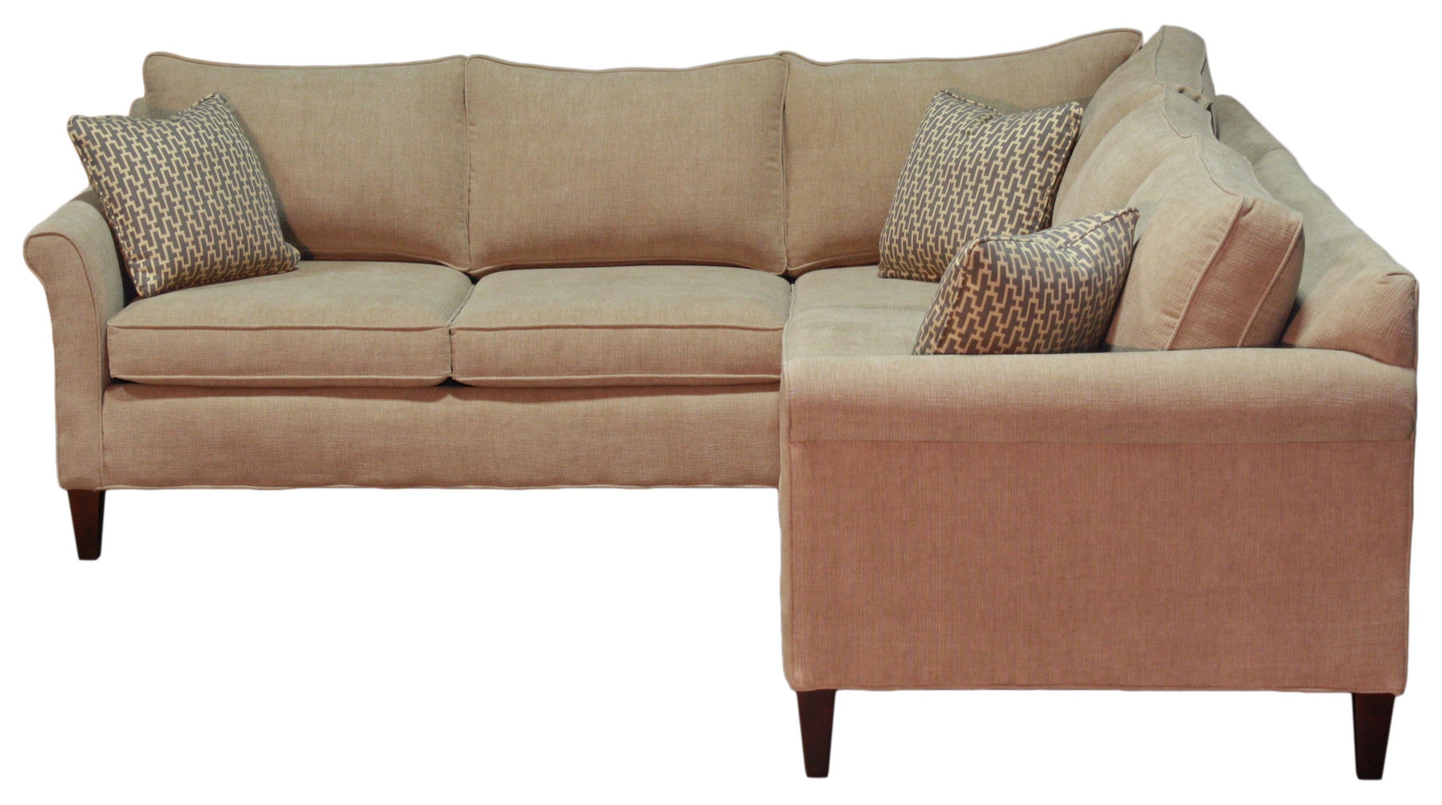 Oscar Reversible Sectional Sofa - Modern L-Shaped Couch for Living Room, Family Room & Home Theater - Comfortable & Stylish Furniture
