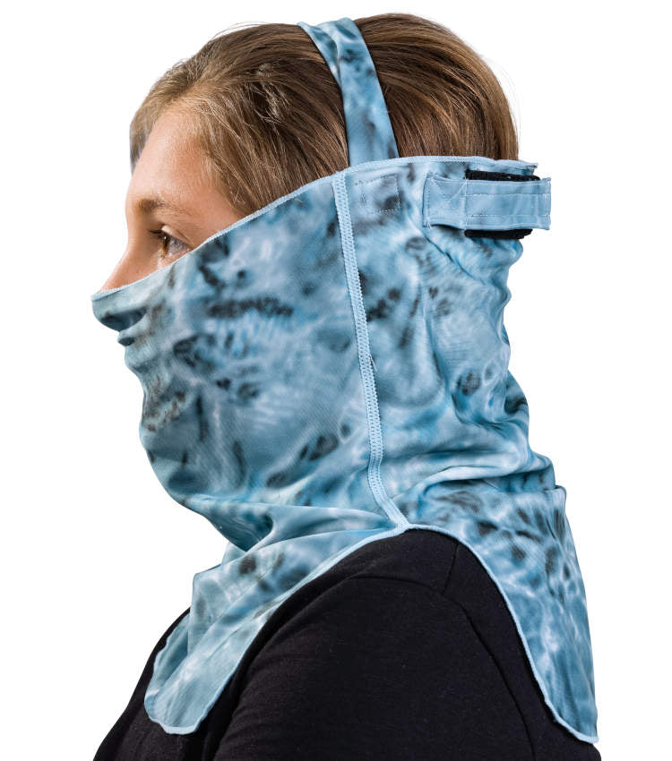 Kids UV Protection Face Mask ProMax - Breathable Sun Shield Gaiter with Ventilation | Aqua Design | Perfect for Outdoor Activities, Hiking, Cycling & Beach Trips