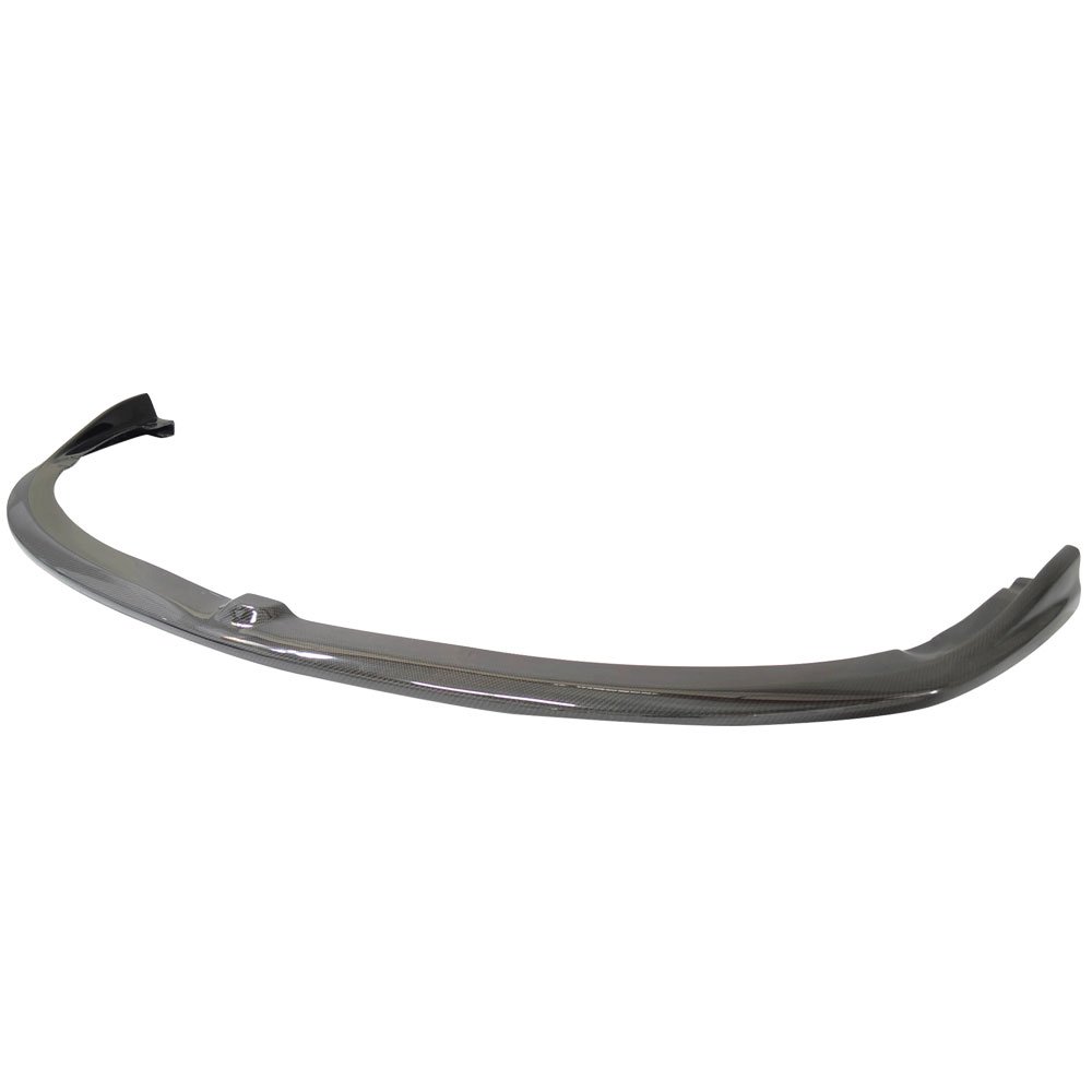 IKON MOTORSPORTS CS Style Black Carbon Fiber Front Bumper Lip Spoiler for 2008-2010 Subaru Impreza - Aggressive Styling Upgrade for Street & Track Performance