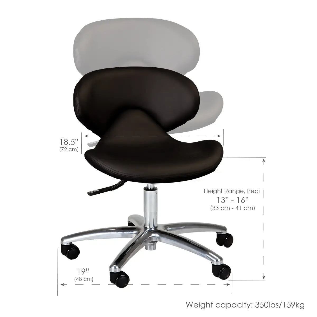 Continuum Levitate Stool - Modern Floating Stool for Home & Office - Perfect for Living Room, Bedroom, or Workspace Decor