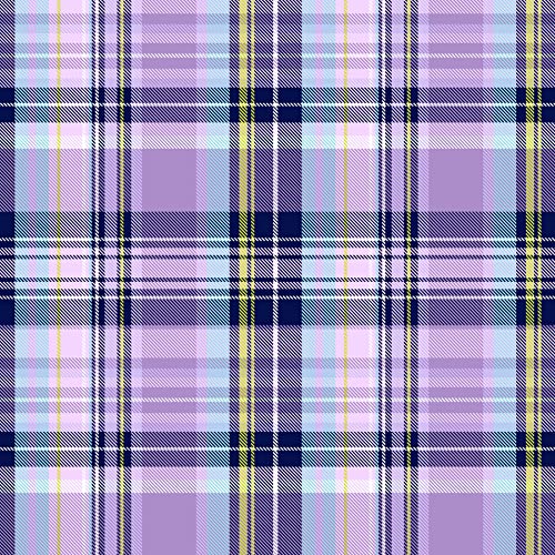 Amethyst Plaid - Recycled Cotton