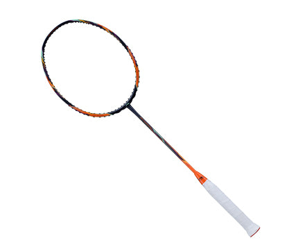 Li Ning Tectonic 6 Unstrung Badminton Racket - Professional 4U Lightweight Carbon Fiber Badminton Racquet for Advanced Players - Perfect for Tournaments & Training Sessions