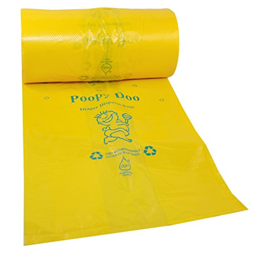 Eco-Friendly Baby Poo Bags - 200 Count Rolls | Leak-Proof & Scented Dog Waste Bags for Diaper Disposal, Pet Cleanup & Travel | Biodegradable & Extra Thick