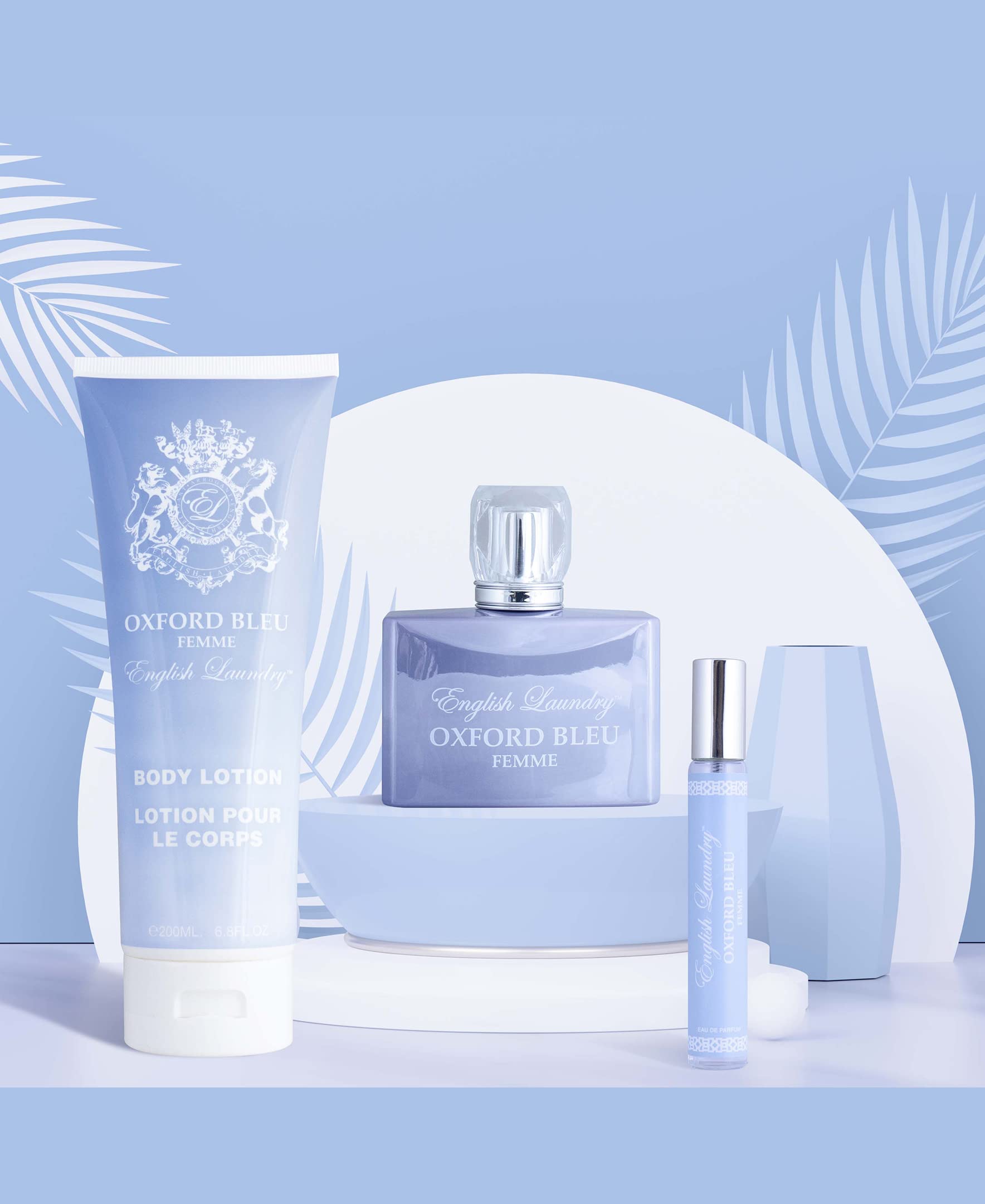 English Laundry Oxford Bleu Women's Eau de Parfum Spray Gift Set - Luxurious Floral Fragrance for Everyday Wear & Special Occasions