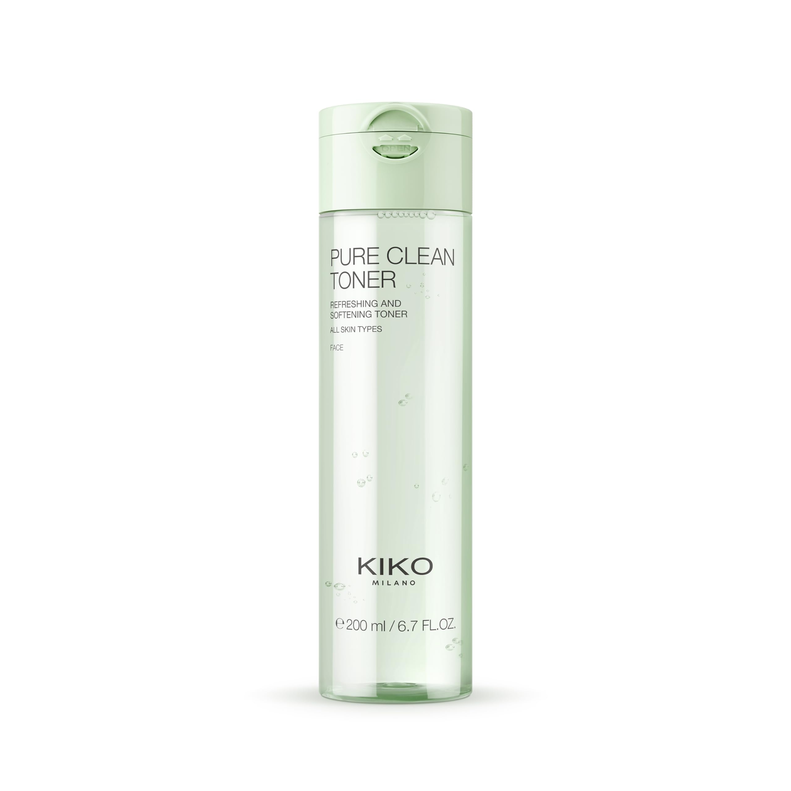 KIKO Milano Pure Clean Toner - Hydrating & Soothing Facial Toner for All Skin Types | Daily Skincare Routine, Makeup Prep & Pore Refining