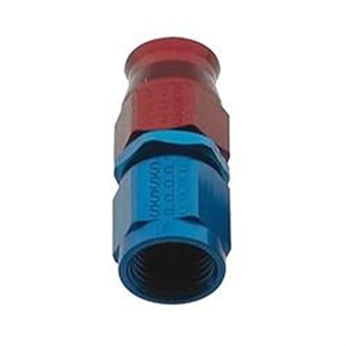 Fragola 690103 Straight Hose End #3 Aluminum Fitting - High-Performance Fuel & Coolant Hose Connector for Automotive, Marine & Racing Applications
