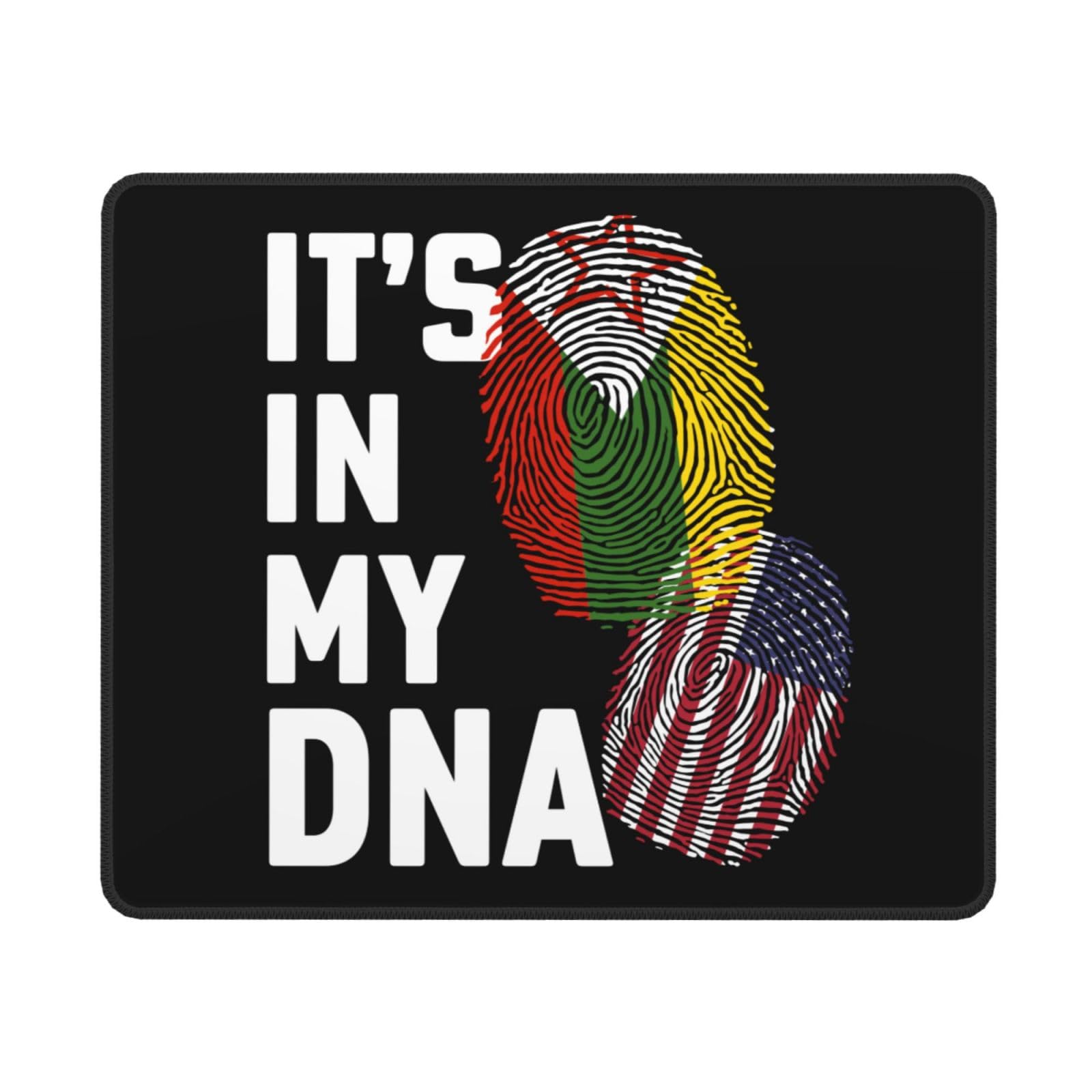 Shan State National Army DNA Design Mouse Pad - Waterproof, Non-Slip Rubber Base, 10x12 Inch - Perfect for Office, Gaming & Laptop Use