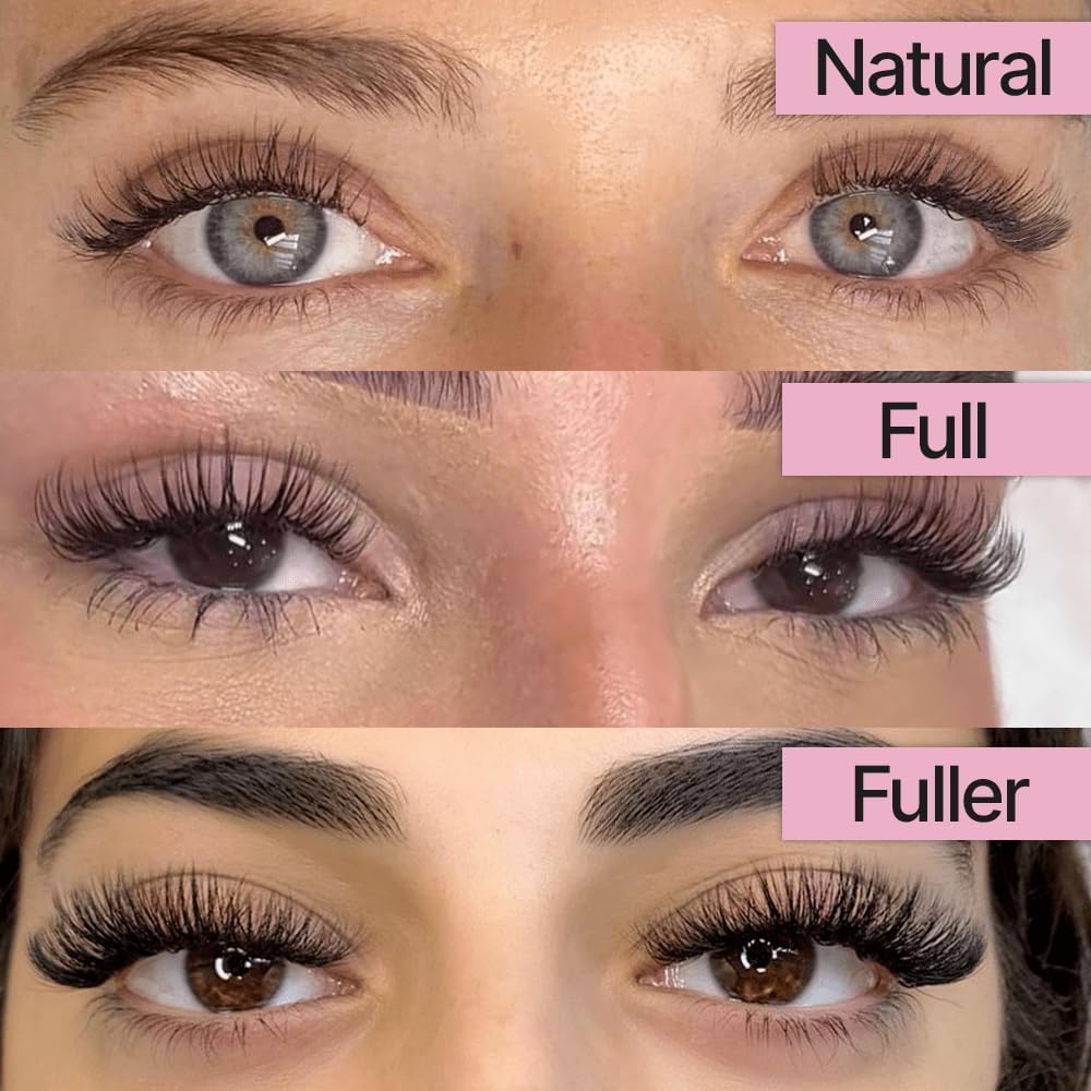 Ginani Magnetic Eyelashes - Reusable Glue-Free False Lashes with Applicator | Natural Looking Full Volume Lashes for Everyday Wear & Special Occasions