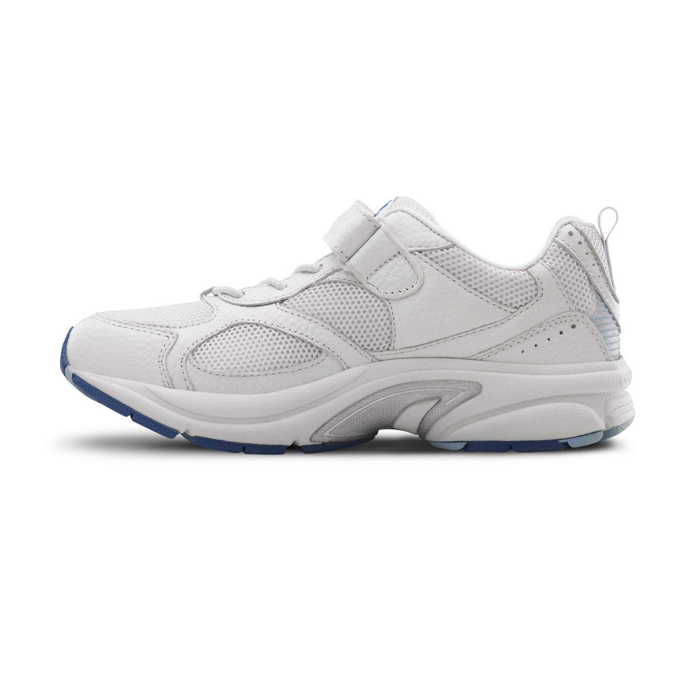 Dr. Comfort Victory White Therapeutic Shoes for Women with Gel Insoles - Stylish Adjustable Closure - Orthopedic Sneakers for Plantar Fasciitis & Diabetic Foot Care - Perfect for Walking, Work & Everyday Comfort