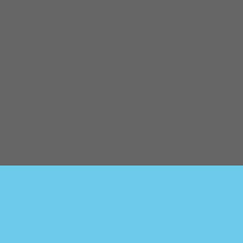 Grey with Blue Trim