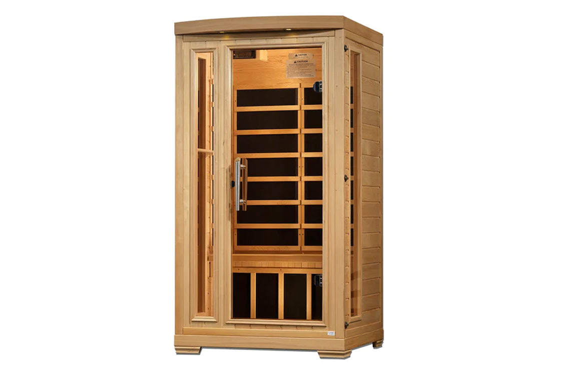 Pro 6 Madison 1-2 Person Near Zero EMF Far Infrared Sauna for Home Relaxation & Detox