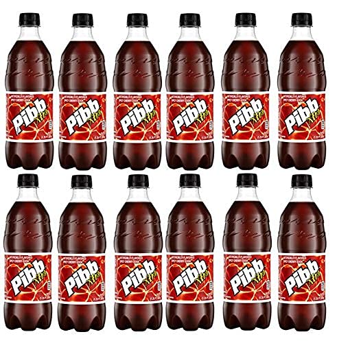 Pibb Xtra Soda - 10 Pack of 12 (20 Fl Oz Bottles) 240 Fl Oz Total - Perfect for Parties, BBQs & Movie Nights