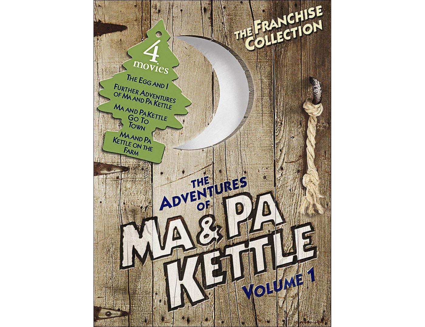 The Adventures of Ma & Pa Kettle: Classic Comedy Film Collection (The Egg and I, Ma and Pa Kettle, Ma and Pa Kettle Go to Town, Ma and Pa Kettle Back on the Farm) - Perfect for Movie Nights and Vintage Film Enthusiasts
