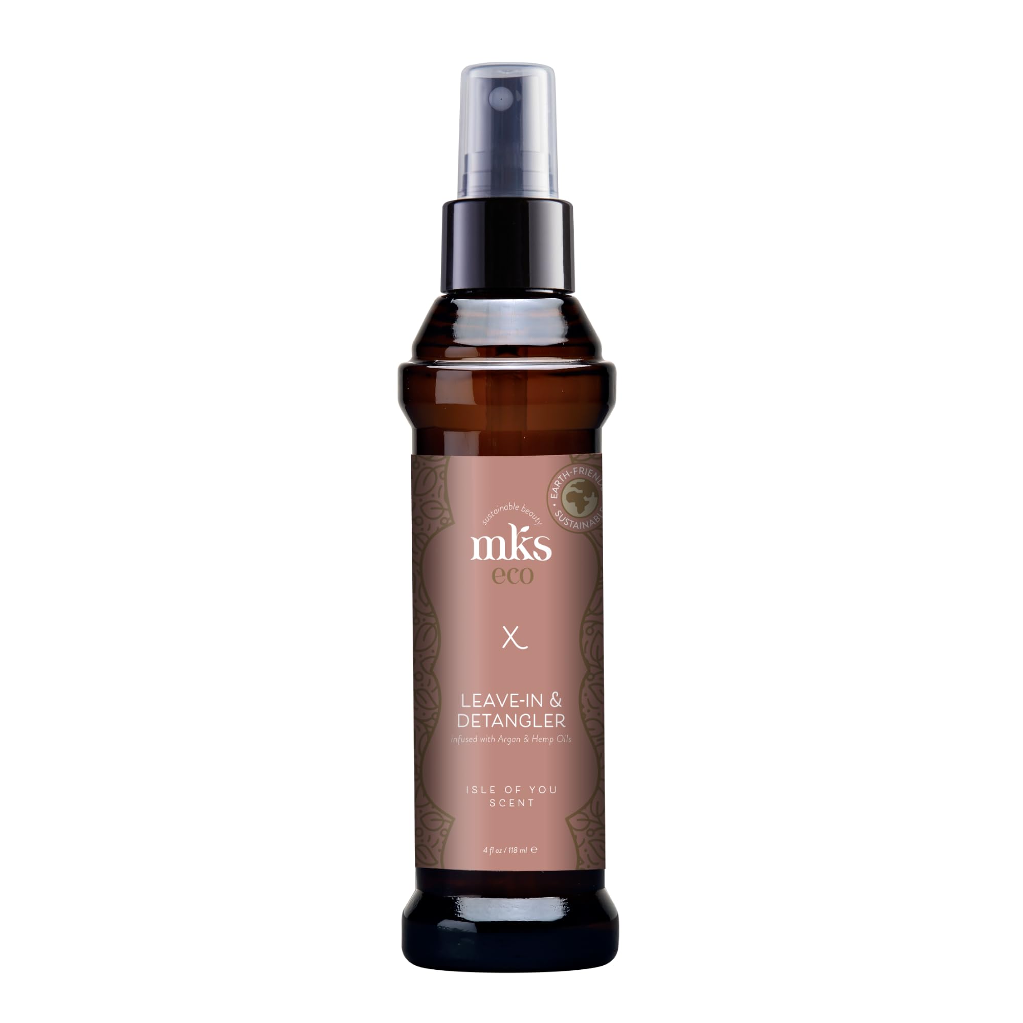 MKS eco X Leave-In Hair Treatment & Detangler with Moroccan Argan Oil & Hemp Seed Oil - Vegan, Cruelty Free, Sulfate Free - For Dry, Damaged & Frizzy Hair - Perfect for Daily Use & Styling