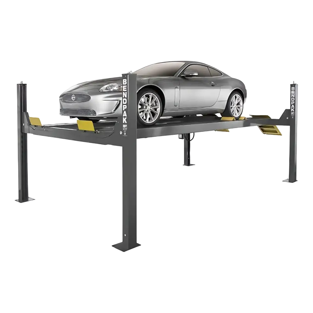 BendPak HDS-14 14,000 lbs Capacity 4-Post Car Lift for Auto Repair Shops & Home Garages - Standard Model 5175170