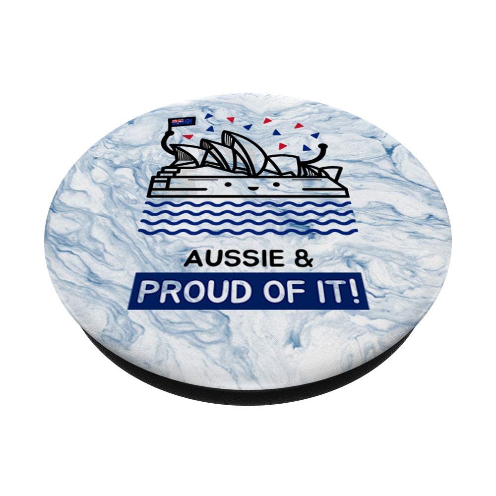 Australia Sydney Opera House PopSockets PopGrip - Swappable Phone Grip for iPhone & Android | Perfect Travel Accessory & Aussie Pride Gift