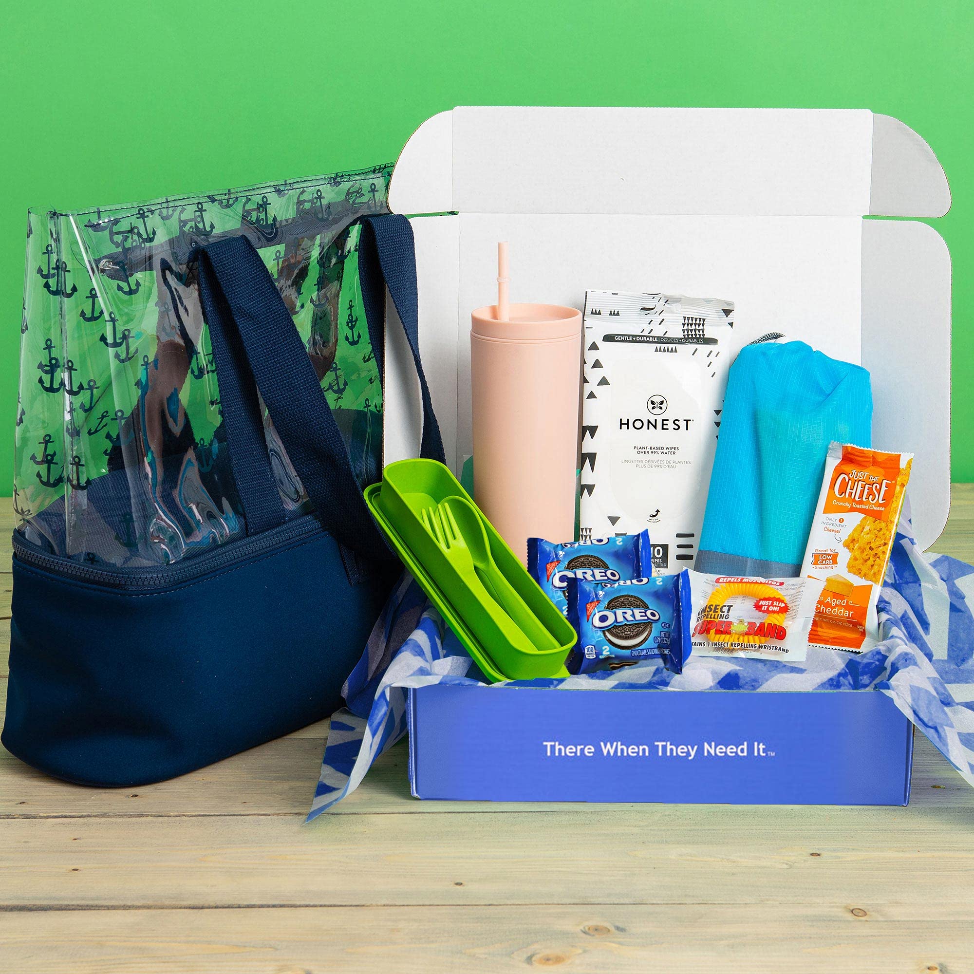 College Picnic Day Care Package - 8-Piece Variety Pack with Picnic Supplies, Snacks, Food & Drinkware Assortment | Perfect for Dorm Parties, Campus Events & Outdoor Gatherings | My College Crate