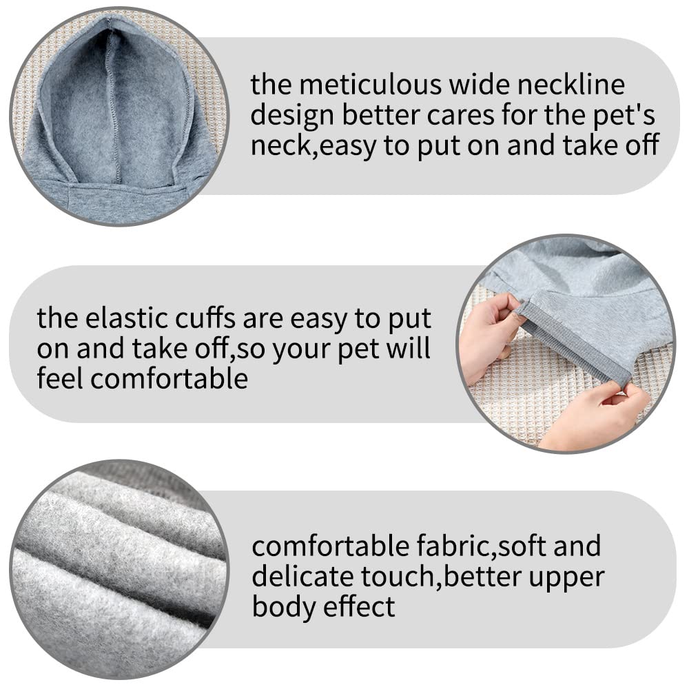 Trendy Soft Comfortable Dog Hoodie - Fashionable Pet Clothes for Small Medium Large & X-Large Dogs (8XL, Pink) - Perfect for Winter Walks & Outdoor Adventures