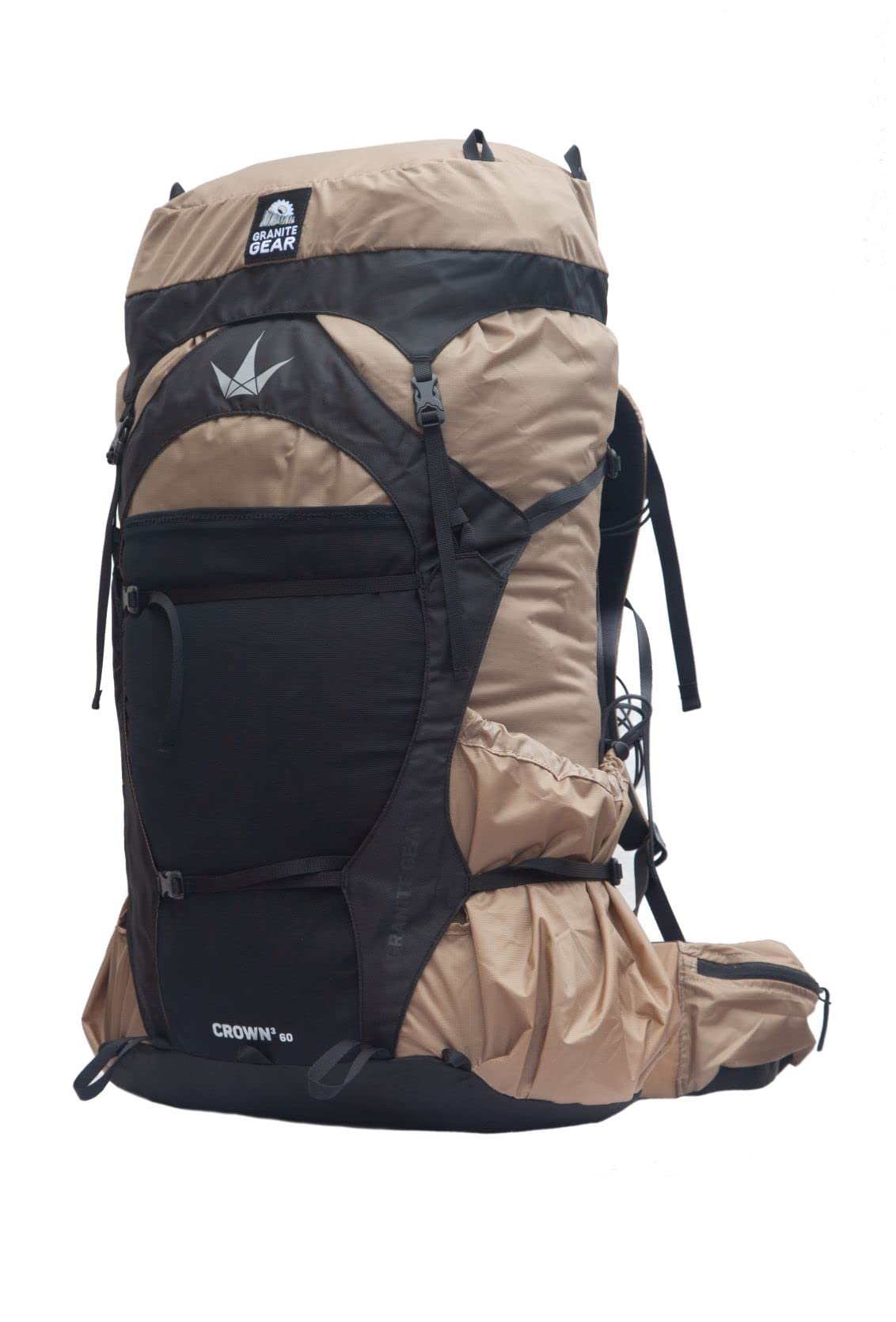 Granite Gear Crown 3 60L Ultralight Backpack for Hiking, Camping & Travel - Durable Water-Resistant Backpacking Pack for Outdoor Adventures