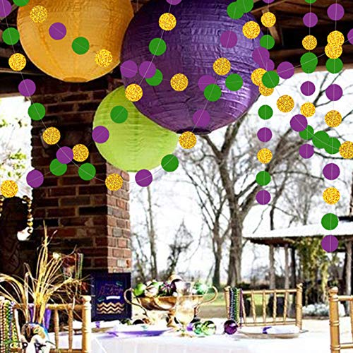 Round Purple/Green/Gold