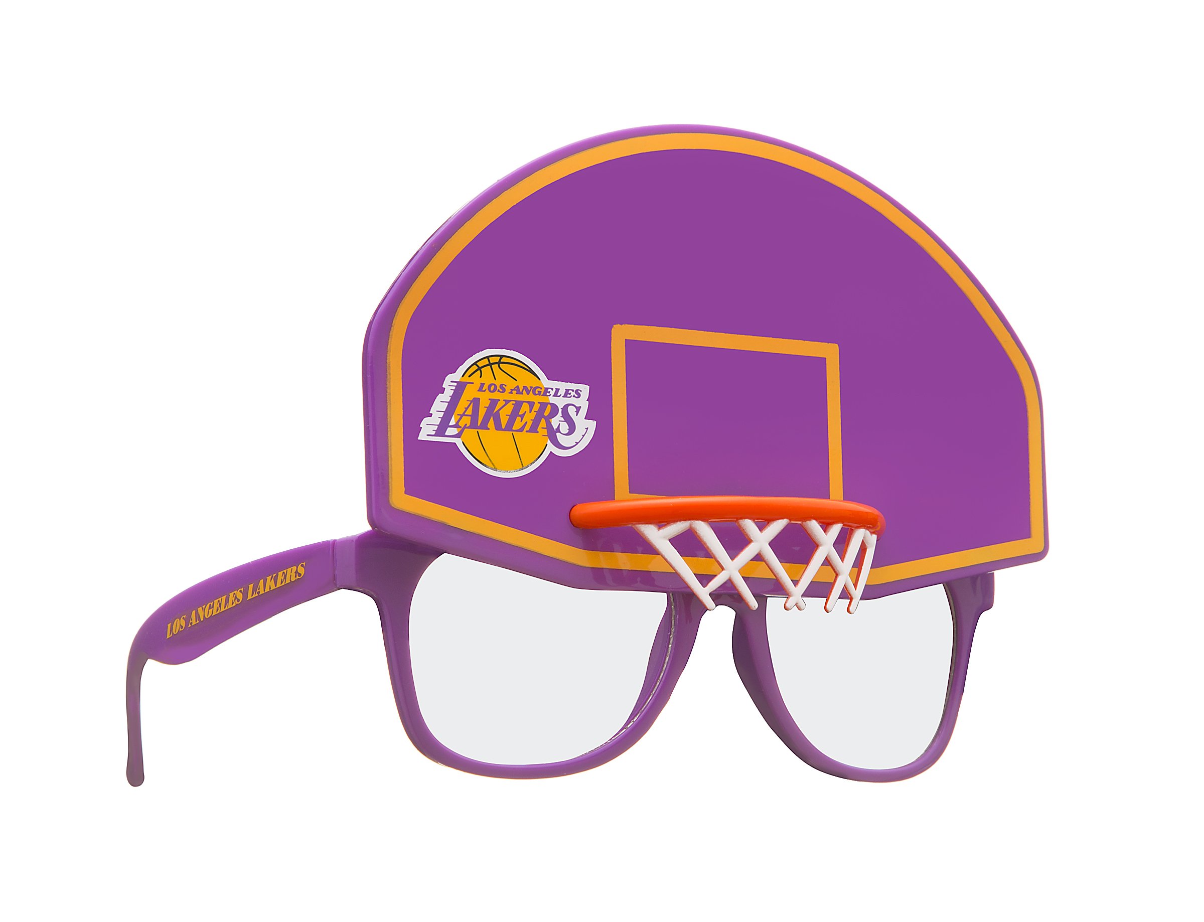 NBA Novelty Sunglasses for Men & Women - Retro Basketball Fan Sunglasses - UV Protection Sports Shades for Games, Parties & Outdoor Activities