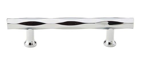 Emtek 86429 Tribeca 4 Inch Center to Center Bar Cabinet Pull - Polished Chrome Handle for Kitchen Cabinets, Dressers & Bathroom Vanities - Durable American Design for Modern Home Decor