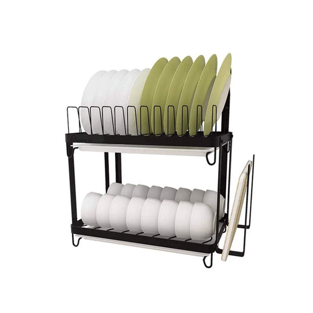 Stainless Steel Over The Sink Dish Drying Rack - Space Saving Kitchen Organizer for Utensils, Tableware & Cookware | Perfect for Small Kitchens, Apartments & RV Use