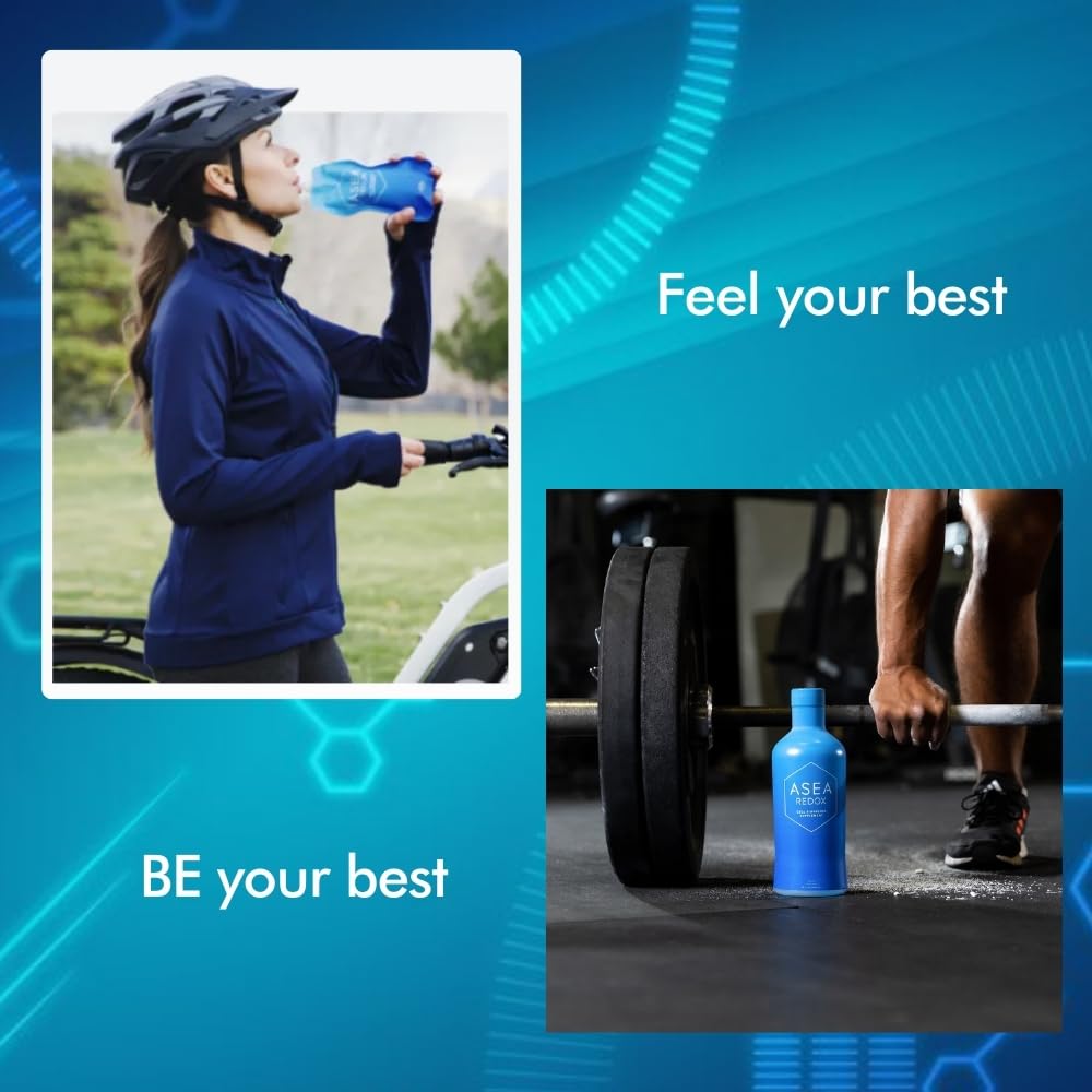 Redox Cell Signaling Supplement for Cellular Energy & Heart Health - Hormonal Balance & Energy Booster for Men & Women - Anti-Aging Vitality Support (Two 32 Fl Oz Bottles) - Perfect for Daily Wellness Routine, Active Lifestyle & Age-Defying Care