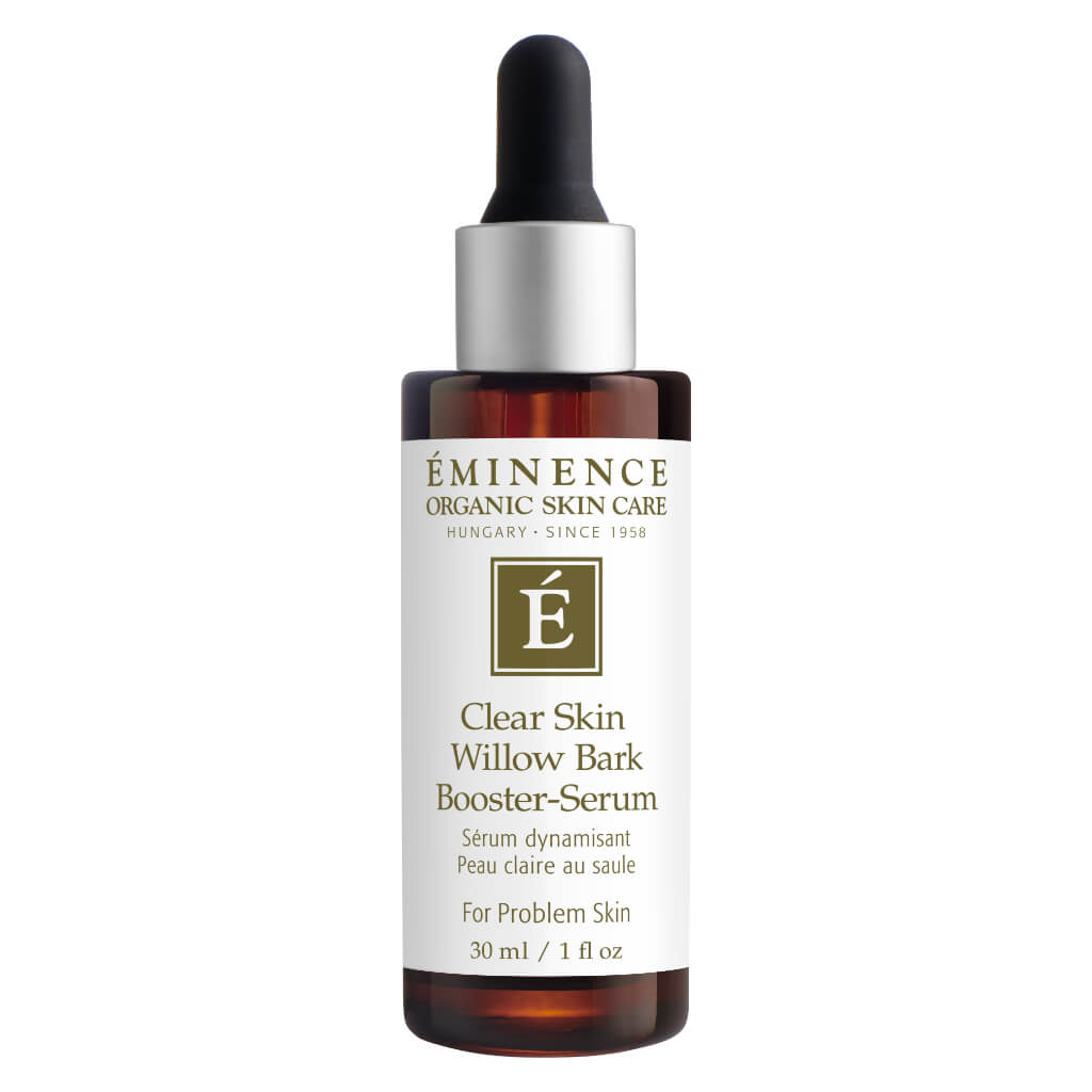 Clear Skin Willow Bark Booster Serum for Acne & Blemishes - Natural Face Treatment for Oily & Sensitive Skin | Daily Skincare Routine, Post-Workout Care, Makeup Prep