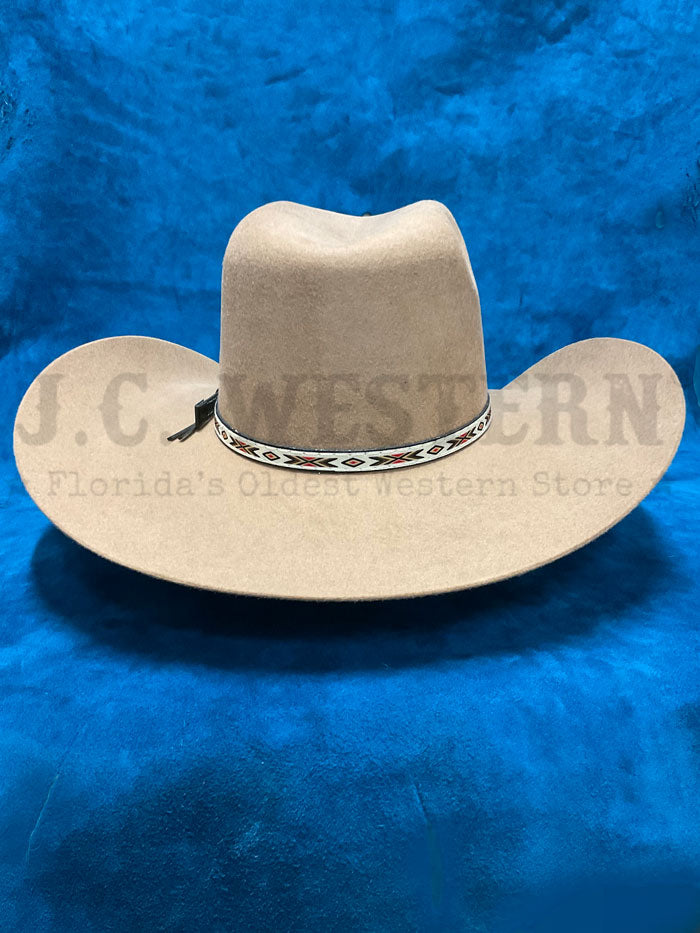 Resistol RWTMPE 9144P5 TEMPE 3X Western Felt Hat in Pecan - Stylish Cowboy Hat for Rodeo, Country Music Festivals & Outdoor Adventures