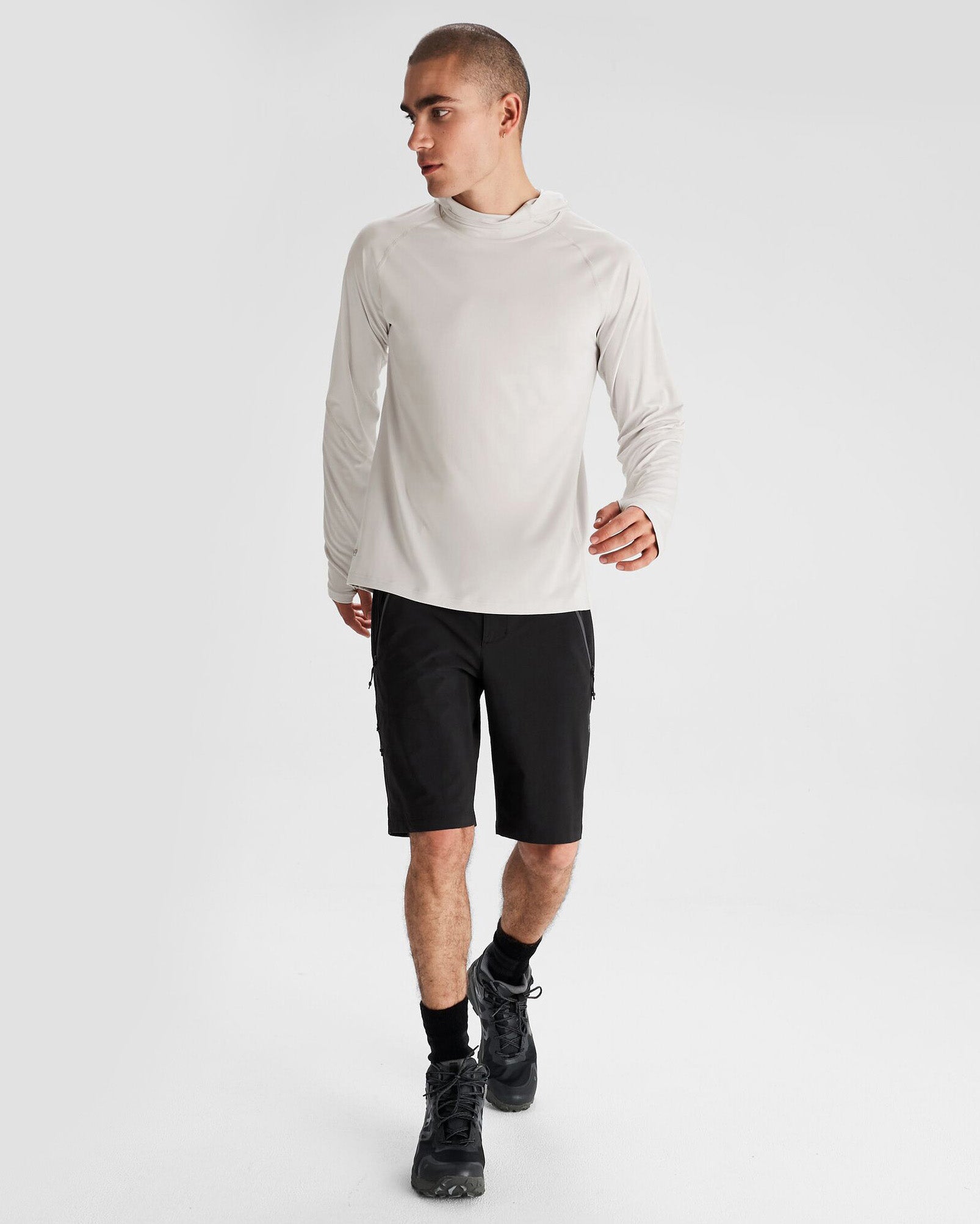 Men's SUN Stopper LT Hoodie - UPF 50+ Sun Protection, Lightweight & Breathable for Outdoor Activities | Hiking, Running, Camping, Travel