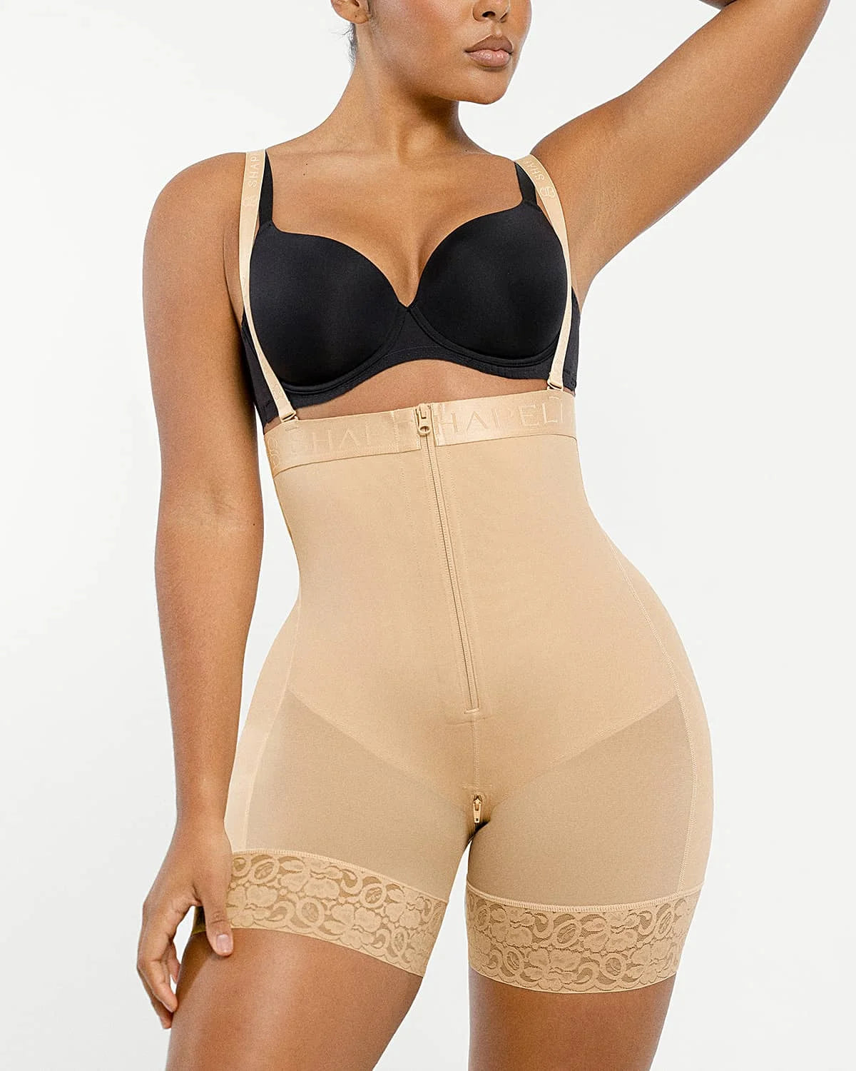 AirSlim® Firm Tummy Control Shapewear Bodysuit with Butt Lifting - Slimming Underwear for Women, Perfect for Workout, Wedding & Everyday Wear