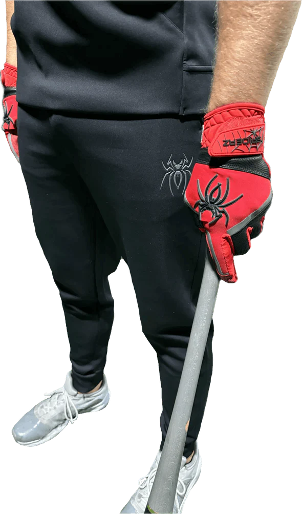 Spiderz Jogger Pants for Men - Comfortable Athletic Sweatpants with Elastic Waistband & Pockets (Multiple Colors) - Perfect for Gym, Running, Lounge & Casual Wear