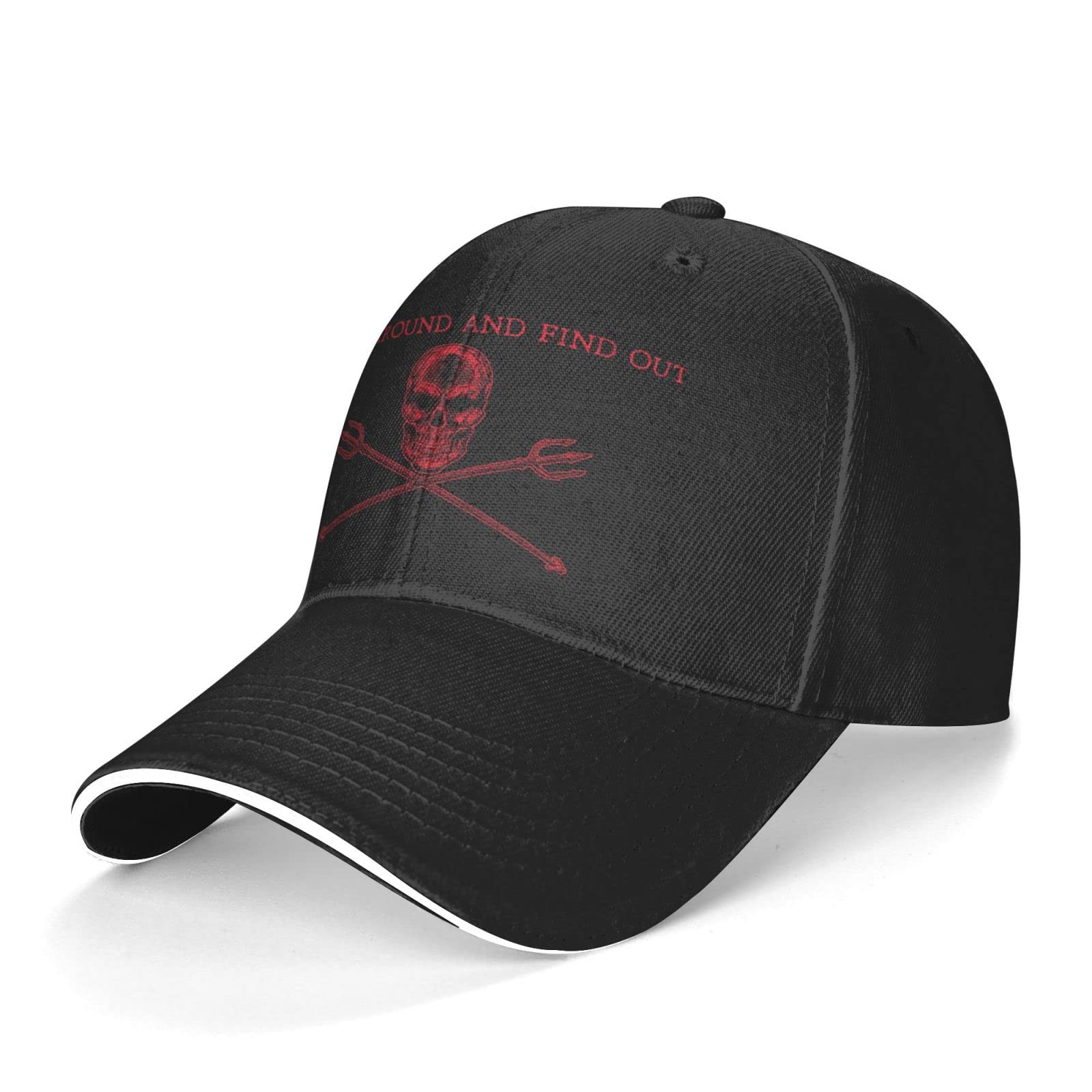 Fuck Around and Find Out Unisex Baseball Cap - Adjustable Outdoor Sun Hat for Fishing, Sports & Casual Wear - Perfect for Beach, Hiking and Everyday Use