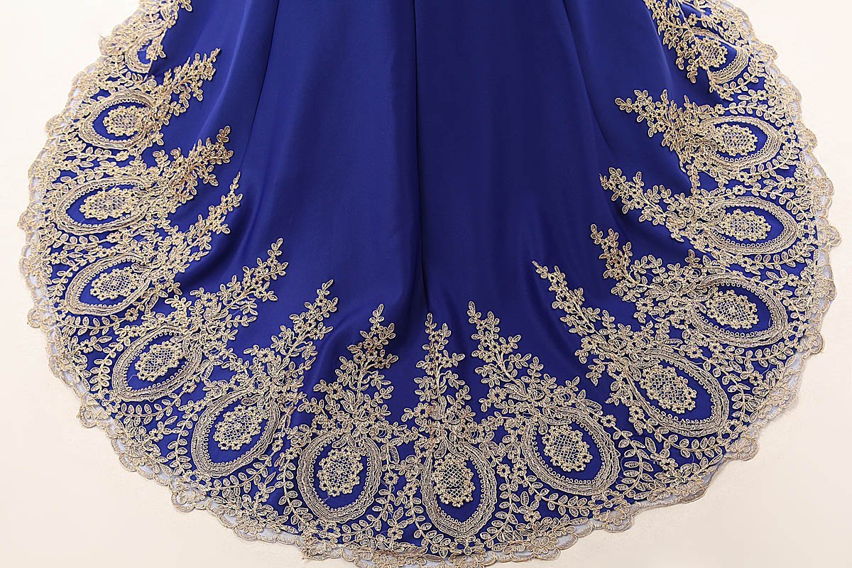 Elegant Gold Lace Mermaid Evening Dress for Women - Sexy Formal Corset Prom Gown for Special Occasions | Perfect for Weddings, Galas, and Red Carpet Events