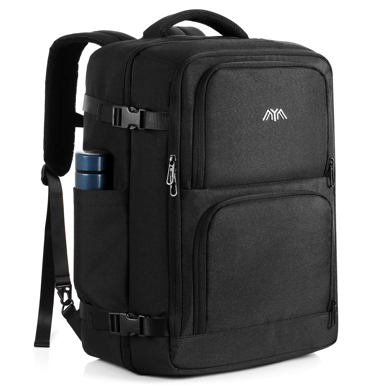 40L Travel Backpack - Flight Approved Carry On Backpack for Men & Women, Large Weekender Luggage with 17 Inch Laptop Compartment | Perfect for Business Trips, Weekend Getaways & Air Travel