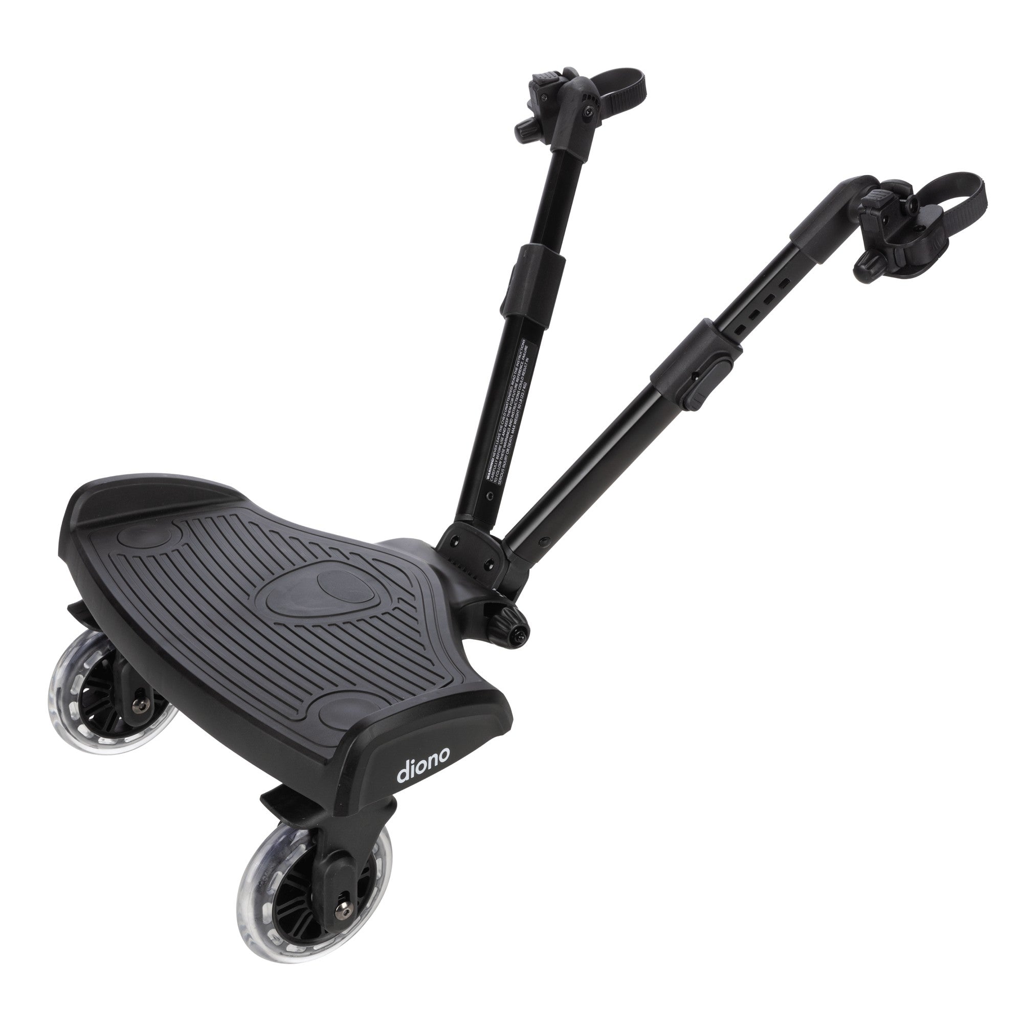 Diono Hop on Roll Universal Stroller Board - Adjustable Ride-On Platform for Toddlers & Kids - Perfect for Shopping, Travel & Outdoor Adventures