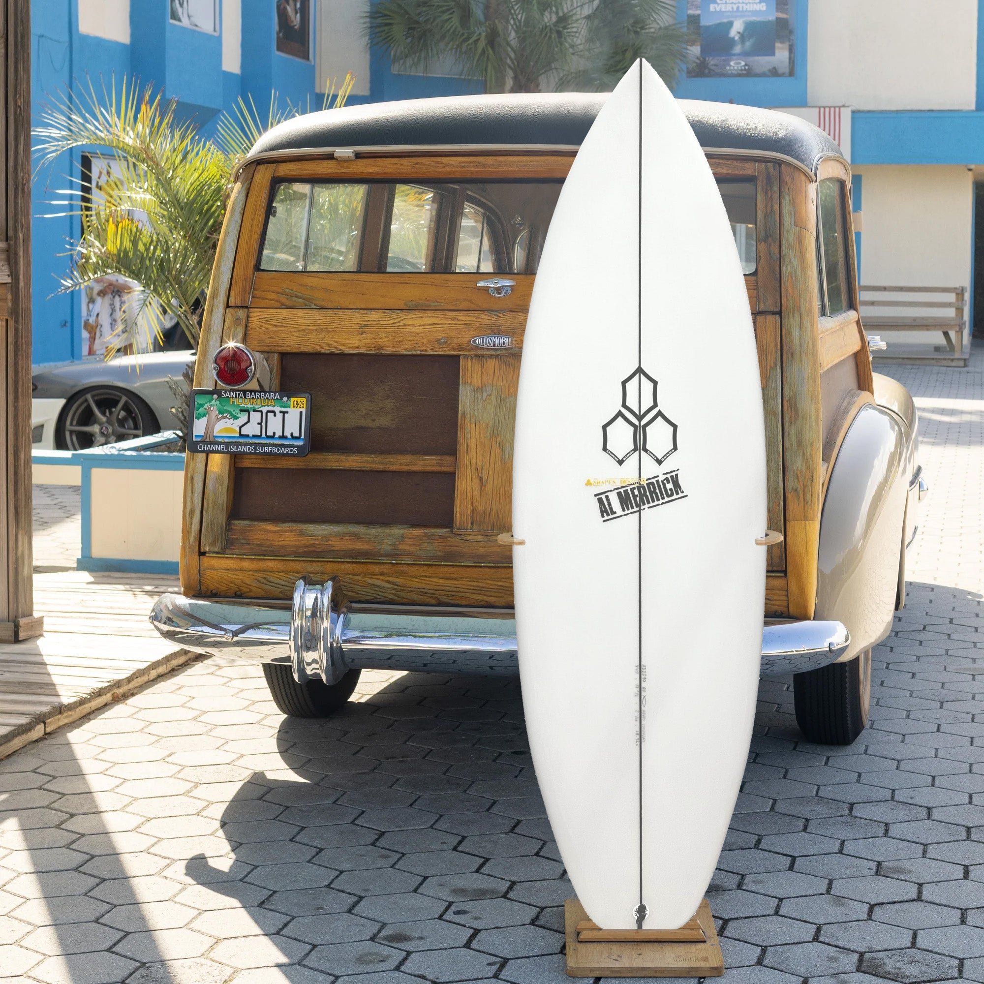 Channel Islands Happy Everyday 4'10 Grom Surfboard with FCS II Fin System - Perfect for Kids & Beginners Learning to Surf