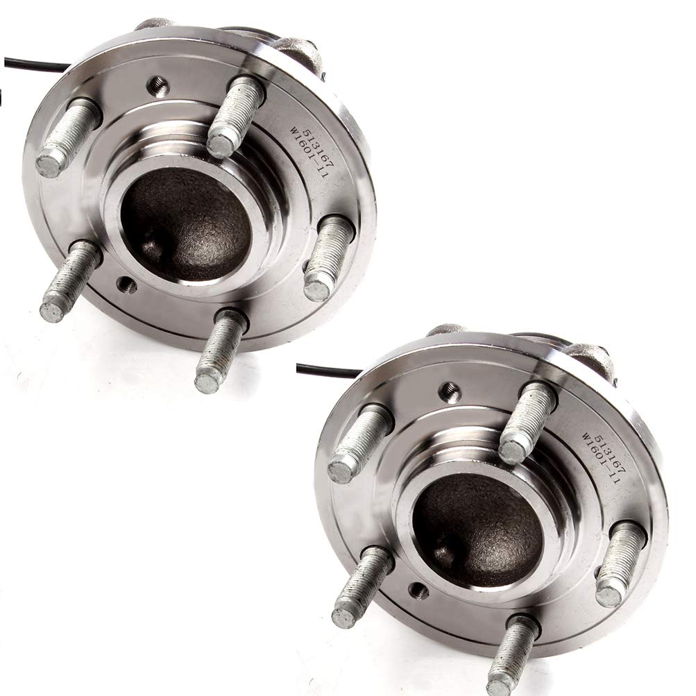 ROADFAR Wheel Bearing & Hub Assembly - Compatible with 2002-2005 Ford Thunderbird & 2000-2006 Lincoln LS Front Wheel - Replacement Part 513167 (2-Pack) - Perfect for Smooth Ride & Vehicle Maintenance