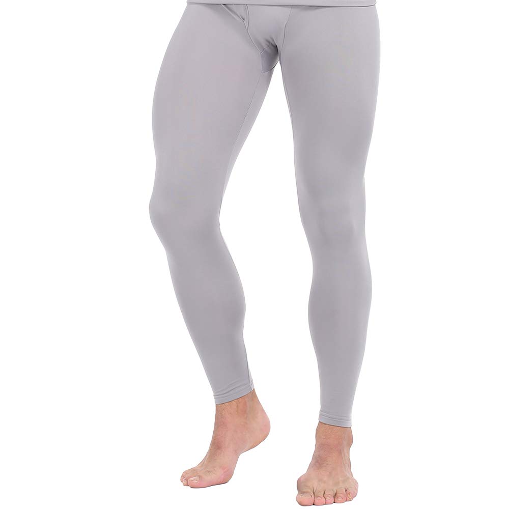 MANCYFIT Men's Thermal Pants - Winter Compression Base Layer Leggings, Long Underwear Bottoms for Cold Weather - Ideal for Skiing, Hiking & Outdoor Activities