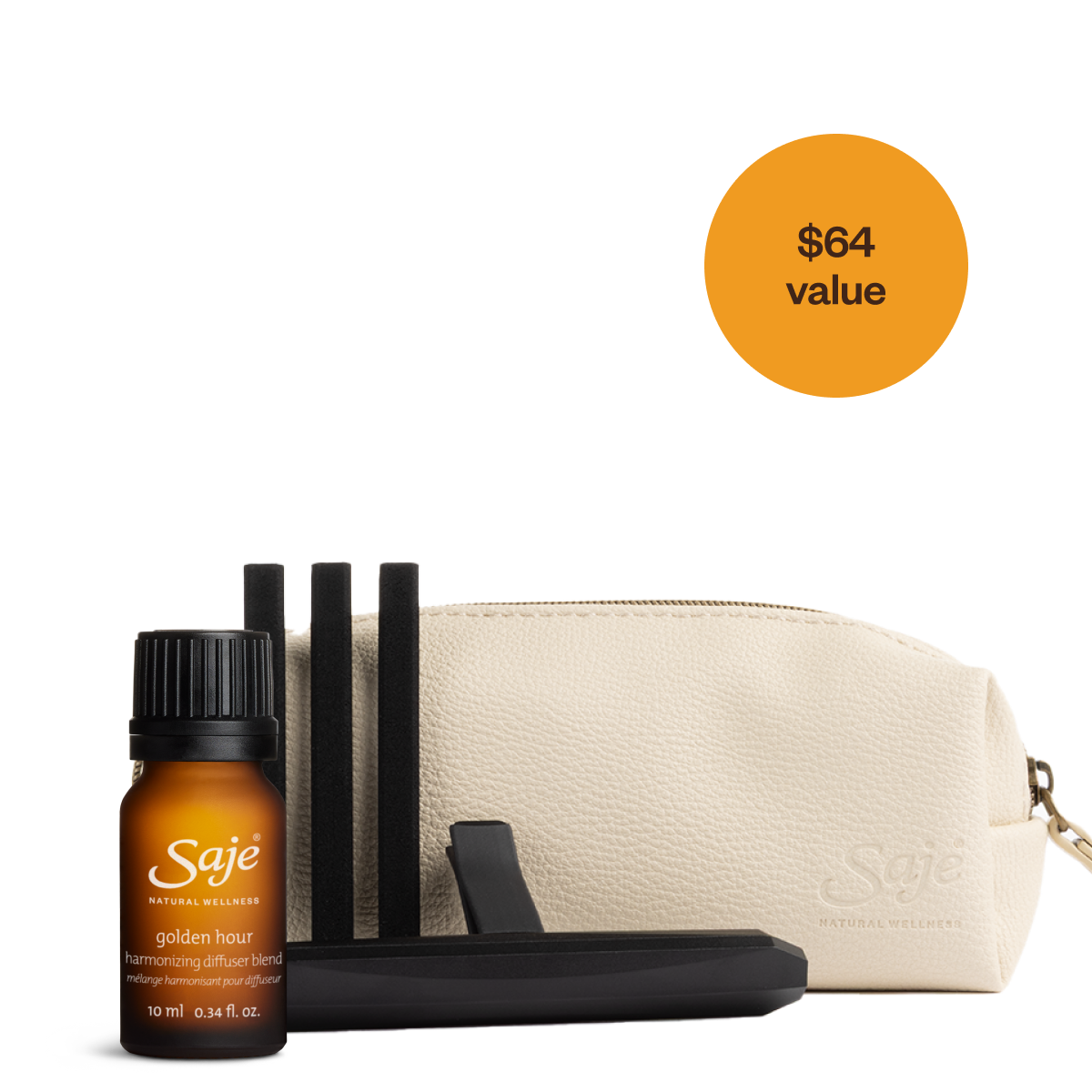 Aroma Horizon Golden Hour Essential Oil Diffuser Bundle - Relaxing Aromatherapy Set for Home, Office & Spa | Perfect for Stress Relief & Mood Enhancement