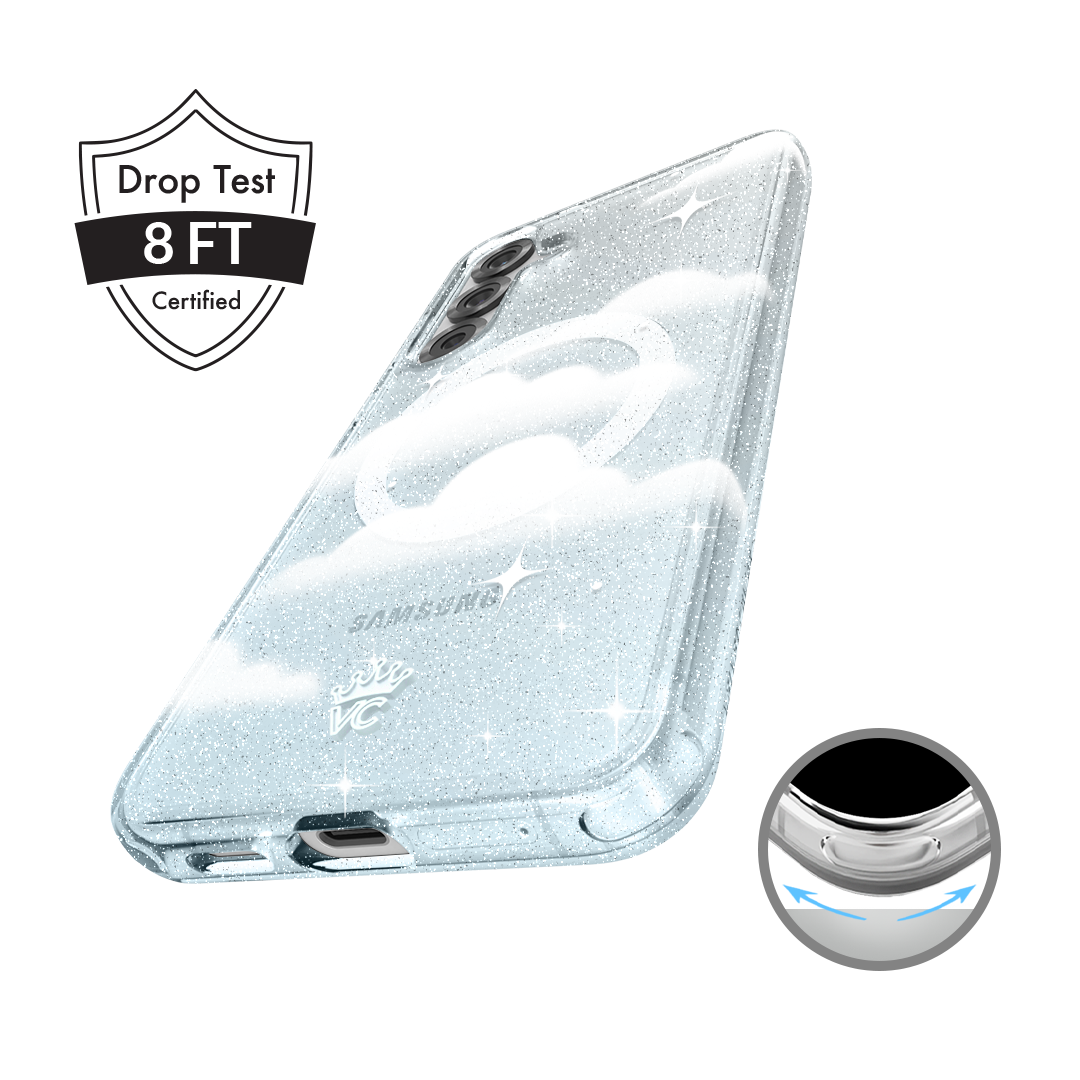 Stardust Galaxy Design Samsung Phone Case - Protective Cover for Samsung Galaxy Series | Perfect for Everyday Use, Travel & Style