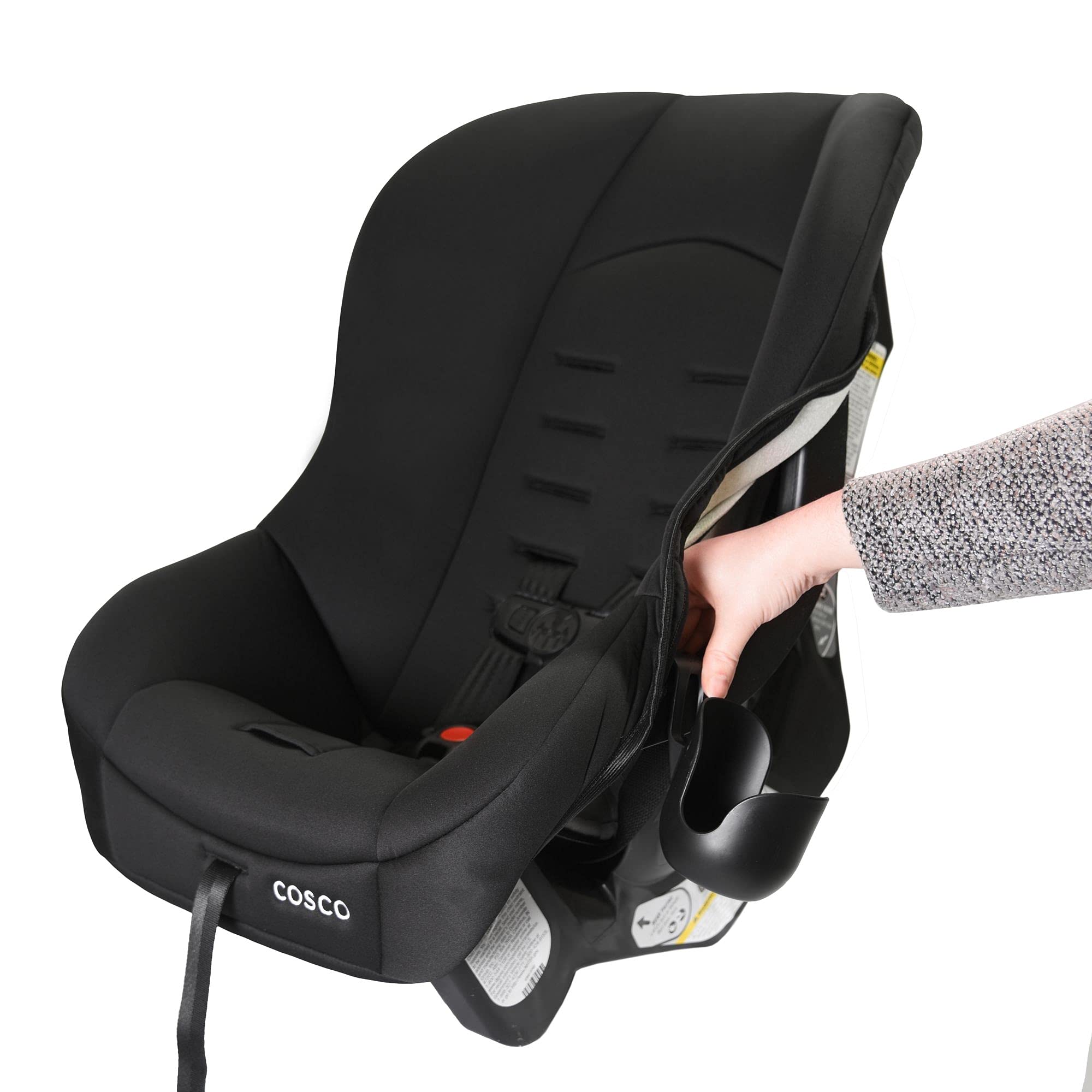 Cosco Scenera Next Convertible Car Seat – Lightweight & Safe for Toddlers 5-40 lbs | Easy Installation for Travel & Everyday Use