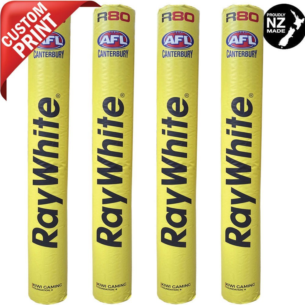 Printed Wrap Around Post Pads - Soft Foam Padding for Mailbox Posts, Fence Posts & Deck Railings - Outdoor Protection & Safety Cushioning for Kids & Pets