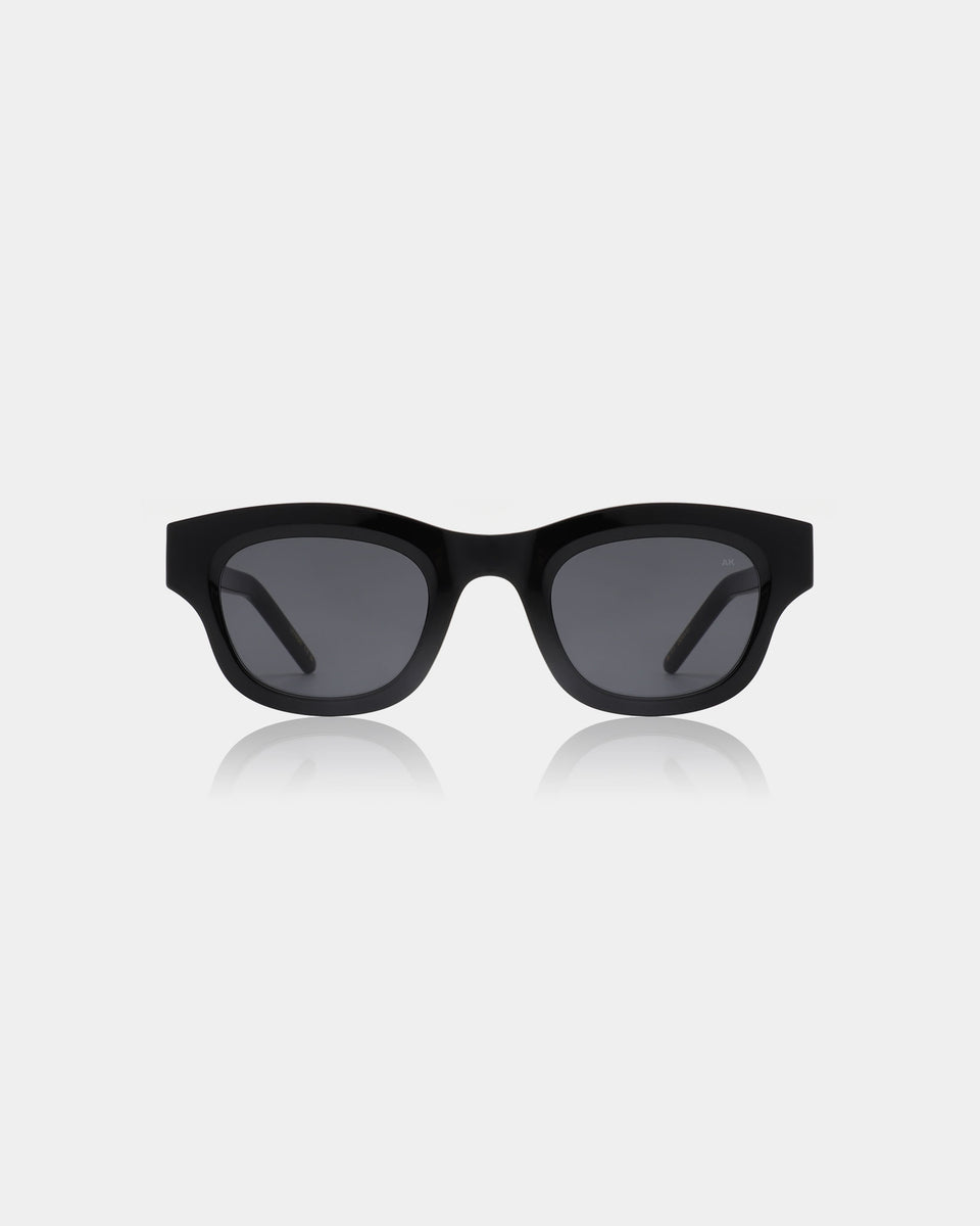 A. Kjaerbede Black Lane Sunglasses - Stylish UV Protection for Outdoor Activities & Driving