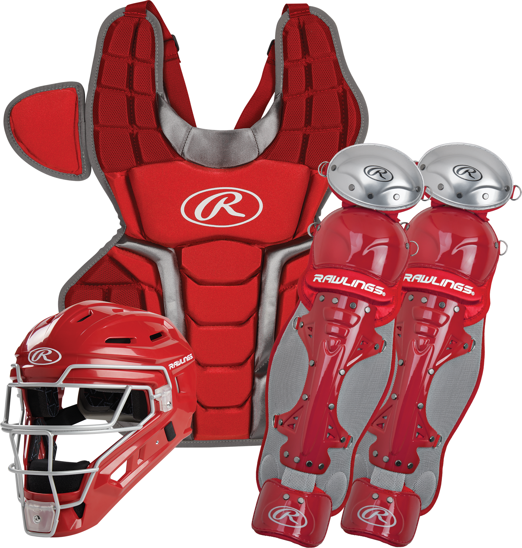 Rawlings Renegade 2.0 Youth Baseball Catcher's Gear Set - Complete Protective Equipment for Young Players | Perfect for Little League, Training & Games